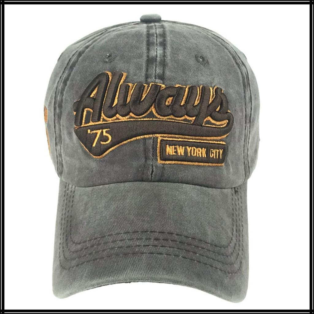 Hut Kappe Besticktes Logo Design Verstellbar Lässig Mode Männer Frauen CZA372 [White Fang] (Schwarz)