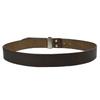Replacement buckle leather genuine shrink long brown belt, cowhide, leather, leather, size, black, (BROWN)