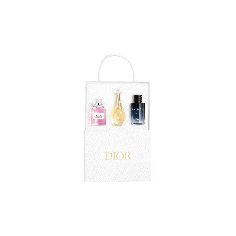 DIOR Mini Classic Perfume Sample Set Selected Gift Box Three-piece Set EDP EDT 5ml/10ml Mother s Day Gift for Mom белый
