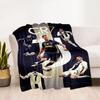 Cristiano Ronaldo Juventus Blanket Soft Warm Cozy Great for Bed Seaside Office for All Seasons Modern Style Best Holiday Gift for Friends Family