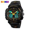 New SKMEI Men Sports Watches Dual Display Digital Quartz Watch Men Waterproof Casual Outdoor Electronic Wrist Watches