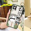 Soft case Silicone Phone Case For Samsung Galaxy M33 5G Global/SM-M336B/DS/Jump2 Cartoon Protective Lanyard Wristband