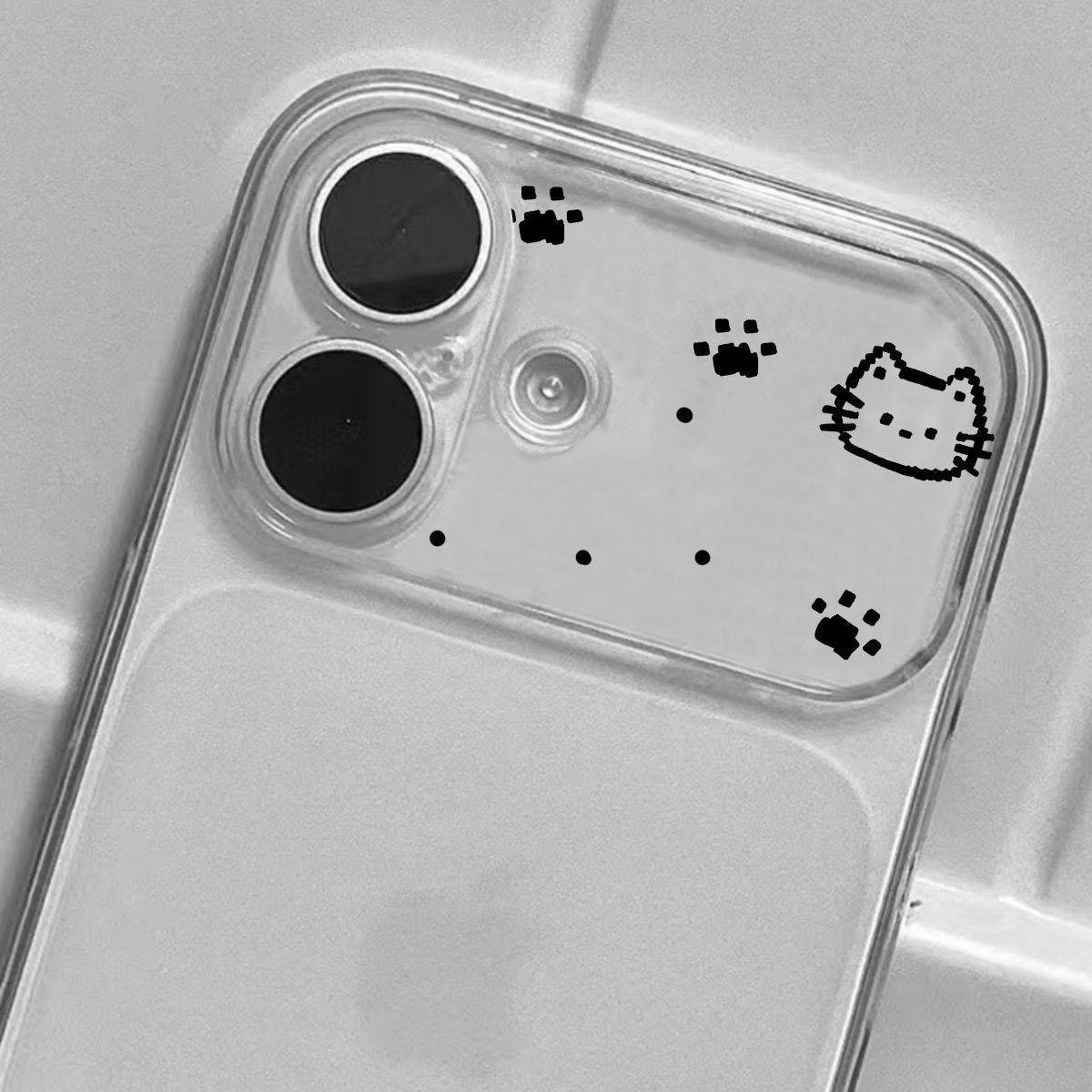 

Cat s Expressions iPhone Case: Compatible with iPhone 14, 15, 16PRO, 17PRO - Large Window, Fun & Soft Design iPhone 14