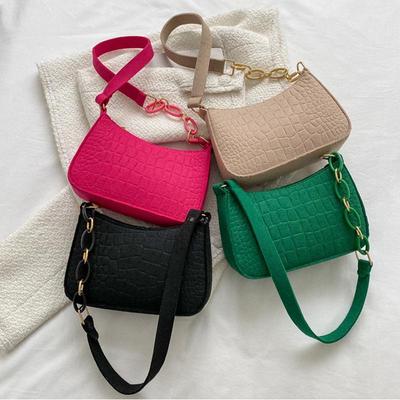 Lady Felt Armpit Design Luxury Tote Released Fashion Ladies Handbag Under Crescent Small Square Bag
