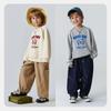 Minibala Boys' Spring Raglan Sleeve Sweatshirt