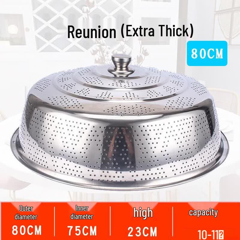 Qiwei Thickened Stainless Steel Food Cover