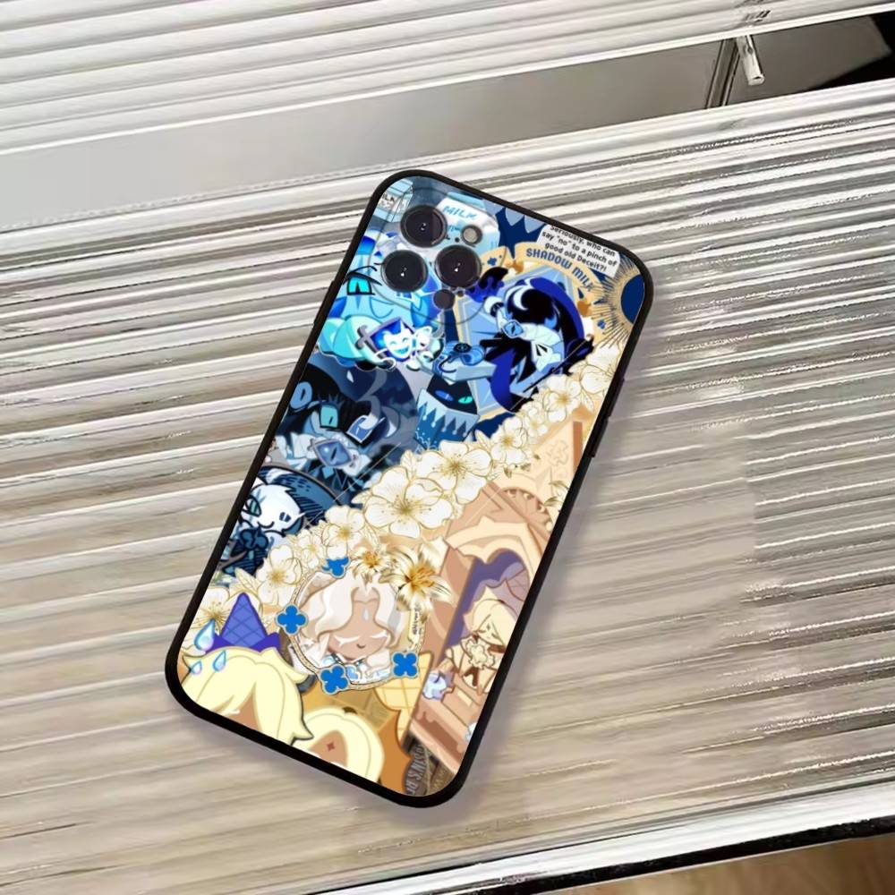 Game C-Cookie R-Run Kingdom Phone Case For iPhone 17,16,15,14,13,12,11 Plus,Pro Max,XS,Soft Black Cover