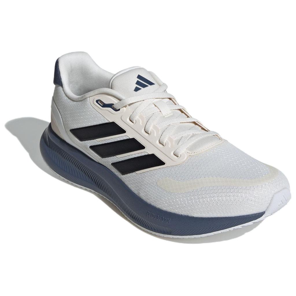 adidas Runfalcon 5.0 Comfortable Stylish Non-Slip Durable Low-Top Running Shoes Men Sneakers White IE8815