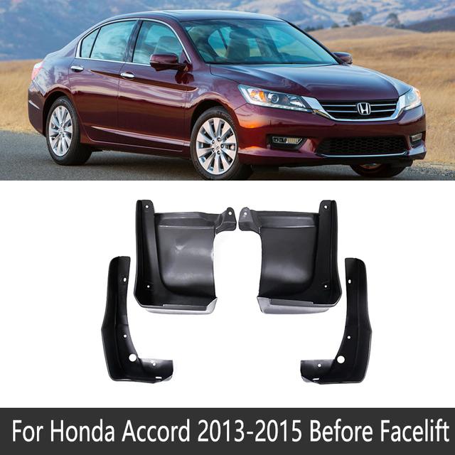 Anti-splash Car Mudguards For Honda Accord 9th 9 Gen 2013 2014 2015 2016 2017 Splash Guard Front Rear Mud Fender Car