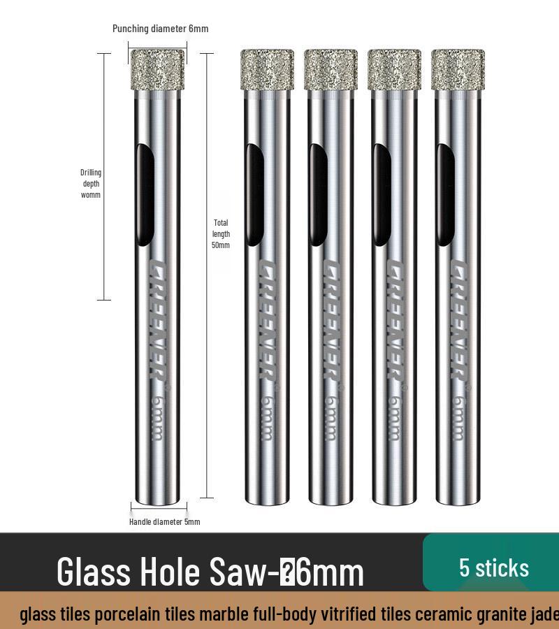 Green Forest Diamond Drill Bit for Tiles, Glass & Marble