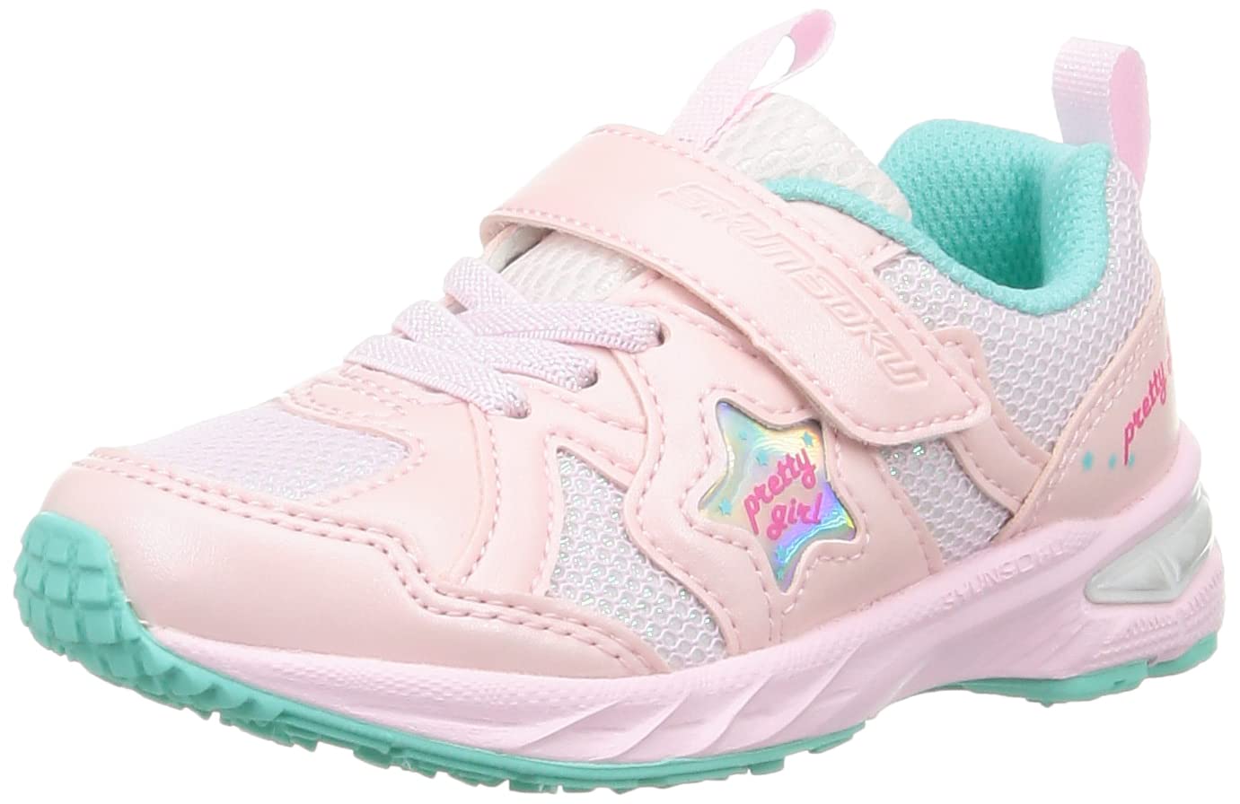 

Кроссовки Shunsoku для LEC cm Дети, Девочки, Детская обувь, Широкие, Легкие, 16-23см, 2.5E, 7490, Розовый, 16.0 розовый