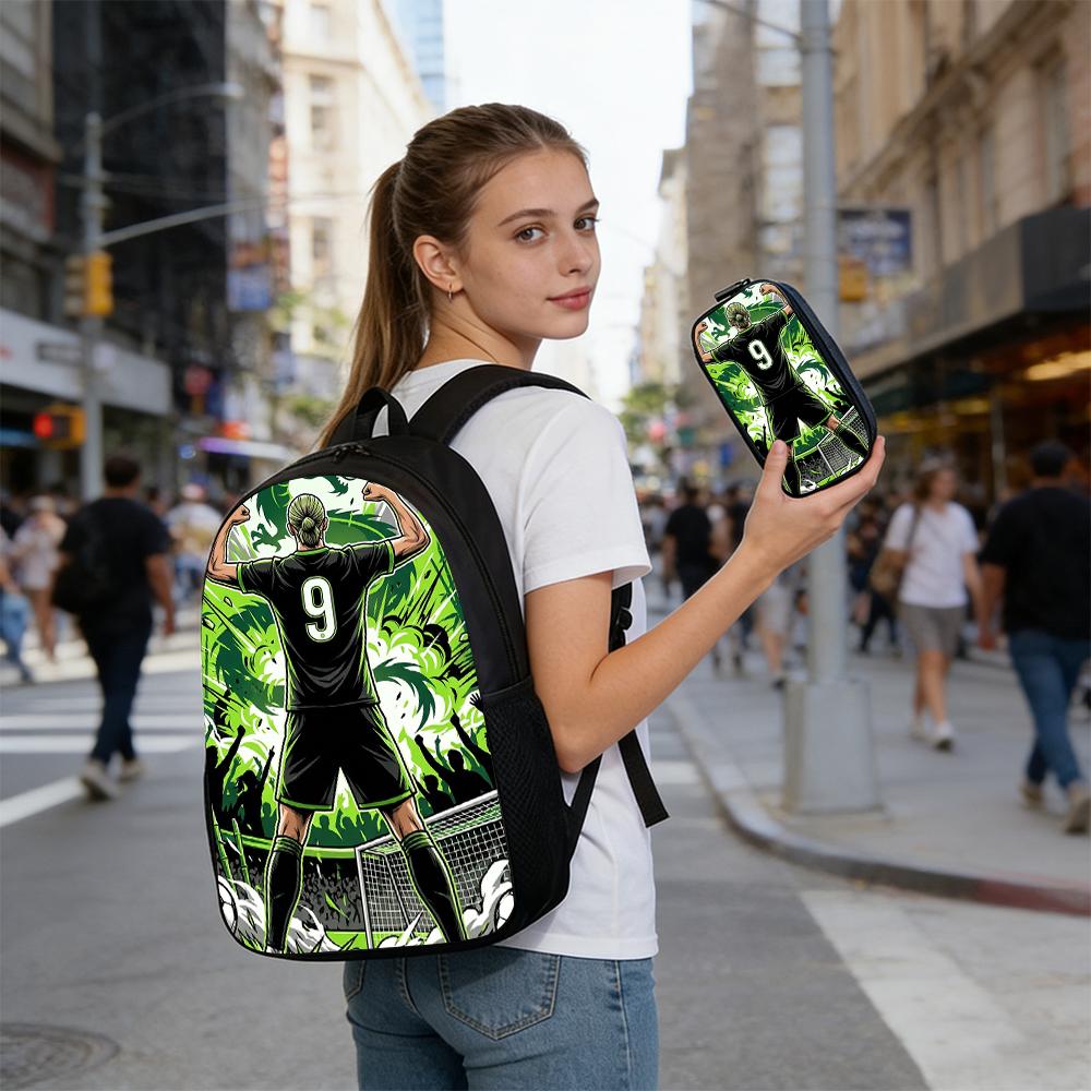 1/2/3/4/5PCS Robot Graphic Knapsack Set | Ideal for School & Daily Journey Great for Daily Activities Suitable for All Ages