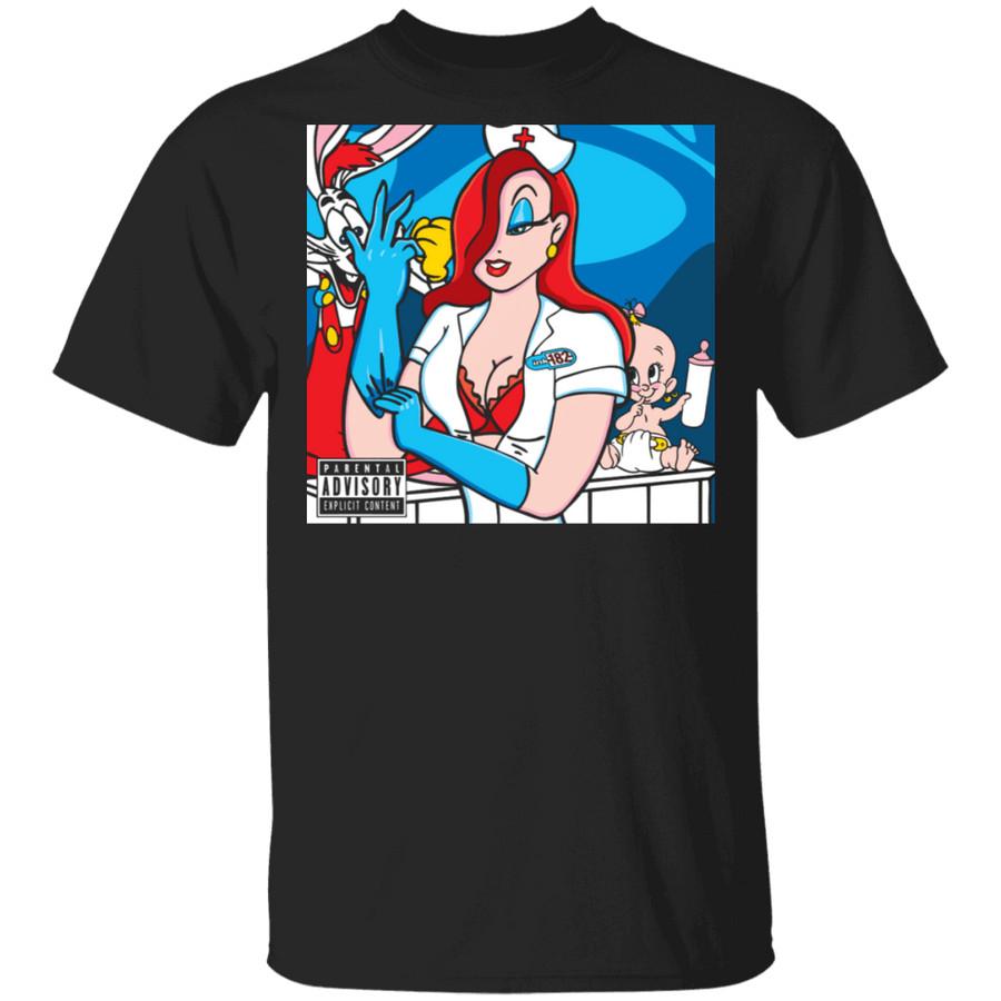 Nurse Rabbit T-Shirt S-3XL S разноцветный