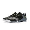 Li Ning Textile, Synthetic Leather Cushioning Abrasion Resistant Breathable Low top Badminton Shoes Unisex Storm Gray AYTV015-2