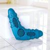 Dog Teething Toy with Cowhide Scent Natural Chew Attraction Bite-Resistant Silicone Oral Care Dog Toy for Small Medium Dogs