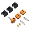 Silicone Insulation Sleeves Aluminum Heater Blocks 3D Printer Extruder Kits Parts Accessories
