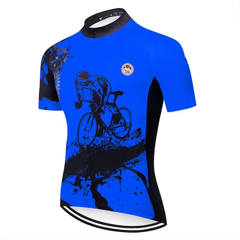 Cycling Jersey 2024 New Summer Men Racing Outdoor Clothing Ropa Ciclismo Short Sleeve MTB Bike Shirt Maillot Ciclismo Quick Dry