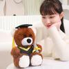 Graduation Owl Bear Doll Cute Plush Class of 2025 Gift for Her