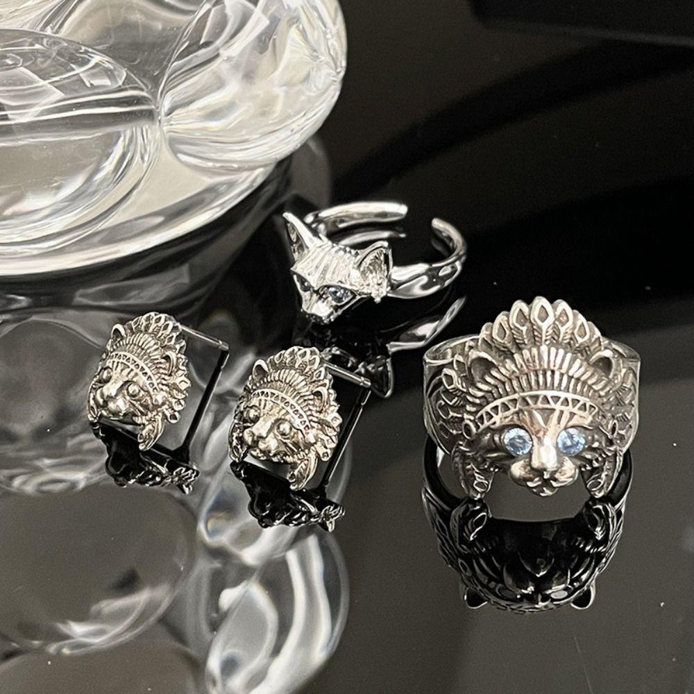 

Металлическая обертка, винтажные серьги с изображением кошки, открывающиеся женские металлические серьги с изображением кошки, простое кольцо с изображением кошки, мужское кольцо