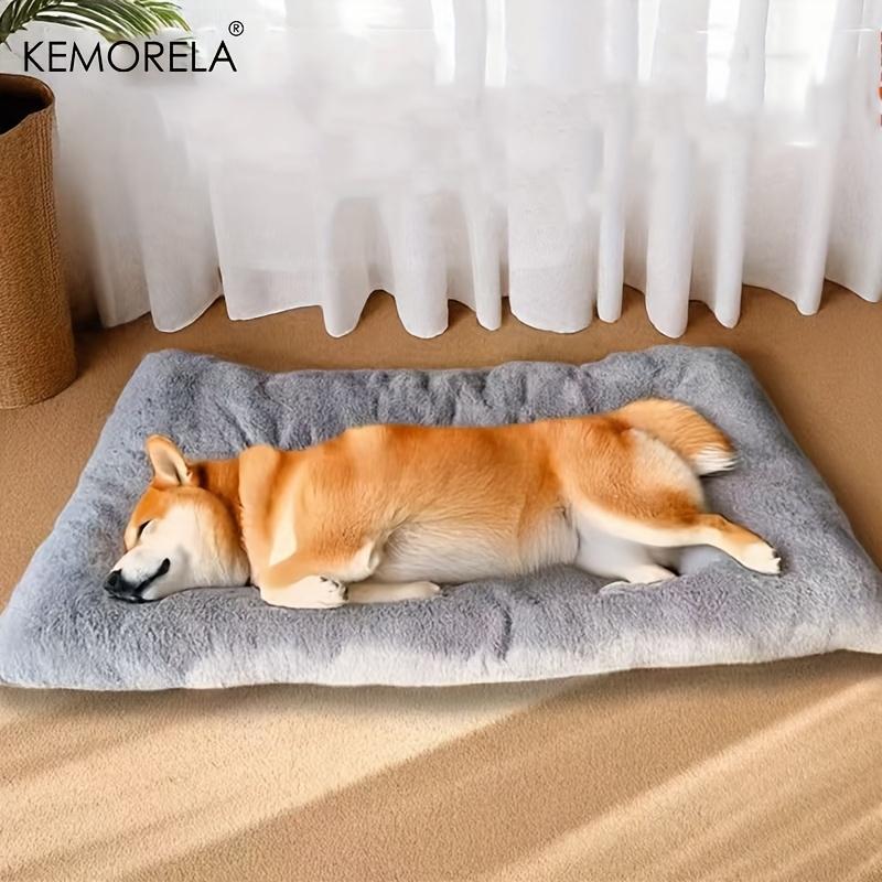 Extra Stor Mjuk Hundbädd Soffa Förtjockad Supermjuk Polyester Husdjursmatta Hundbur Matta Bädd För Liten Mellan Stor Hundbädd