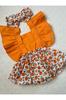 Portakallı Bebek Salopet Tulum