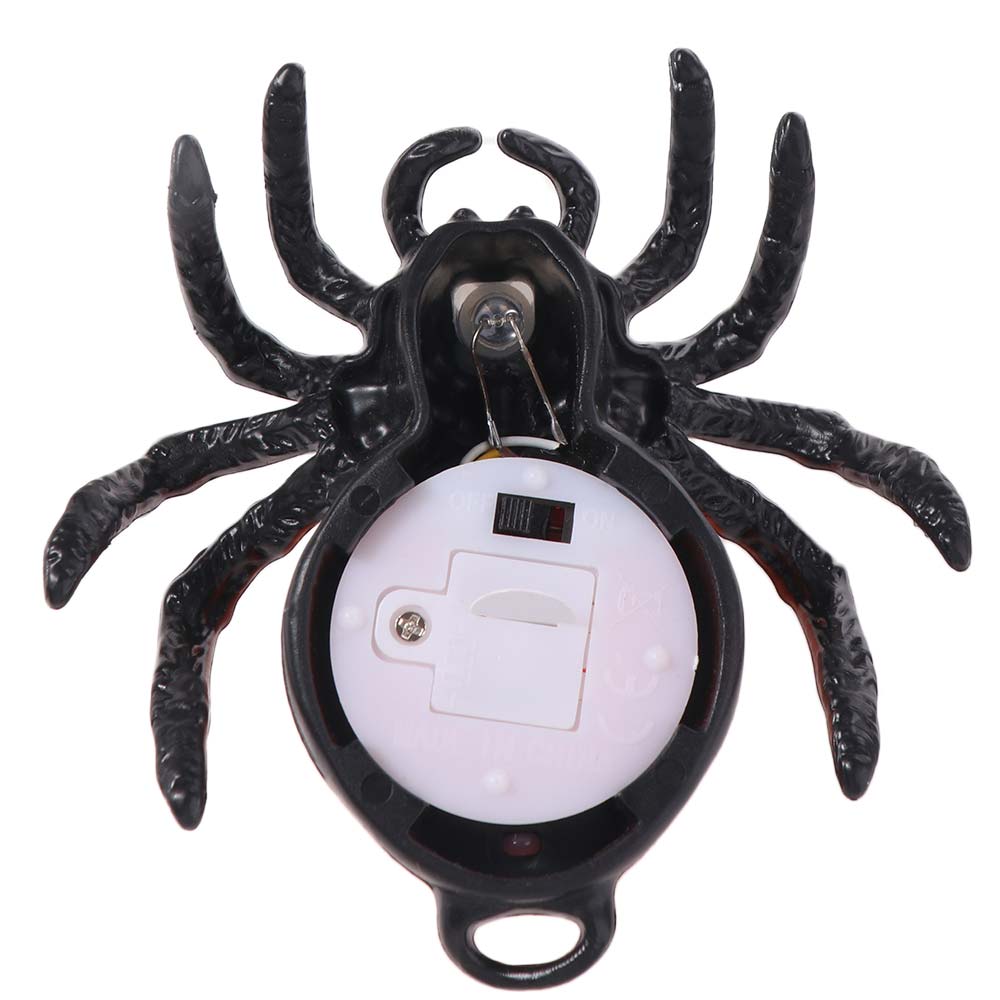 Crawly Spider Pumpkin LED Light Scary Spider Night Light Holiday Party