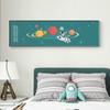 Nordic Cartoon Space Travel Canvas Painting Posters and Print Cute Kids Wall Art Pictures for Living Room Bedroom Kids Deoration