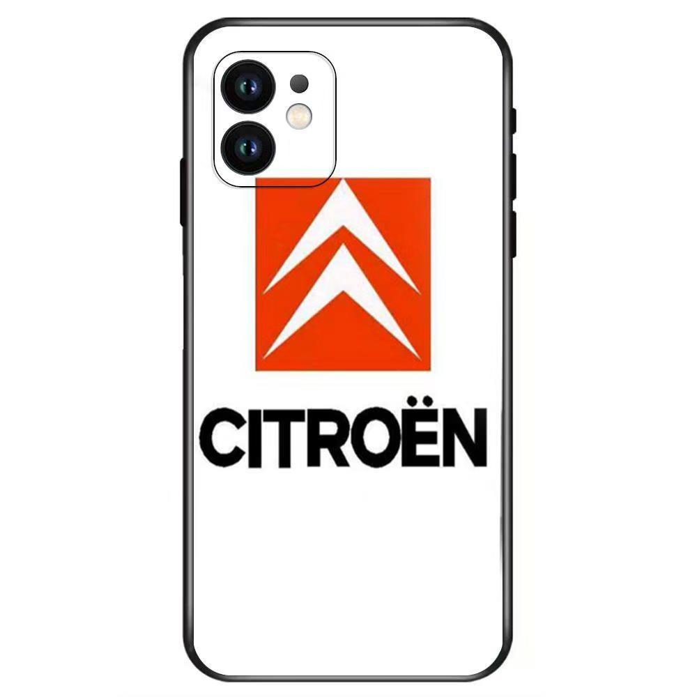 Měkký TPU kryt na telefon pro Citroen pro iPhone 16 15 14 13 12 Pro Oficiální kryt Apple pro iPhone 16 Plus 12 13 14 15 16 17 Pro Max