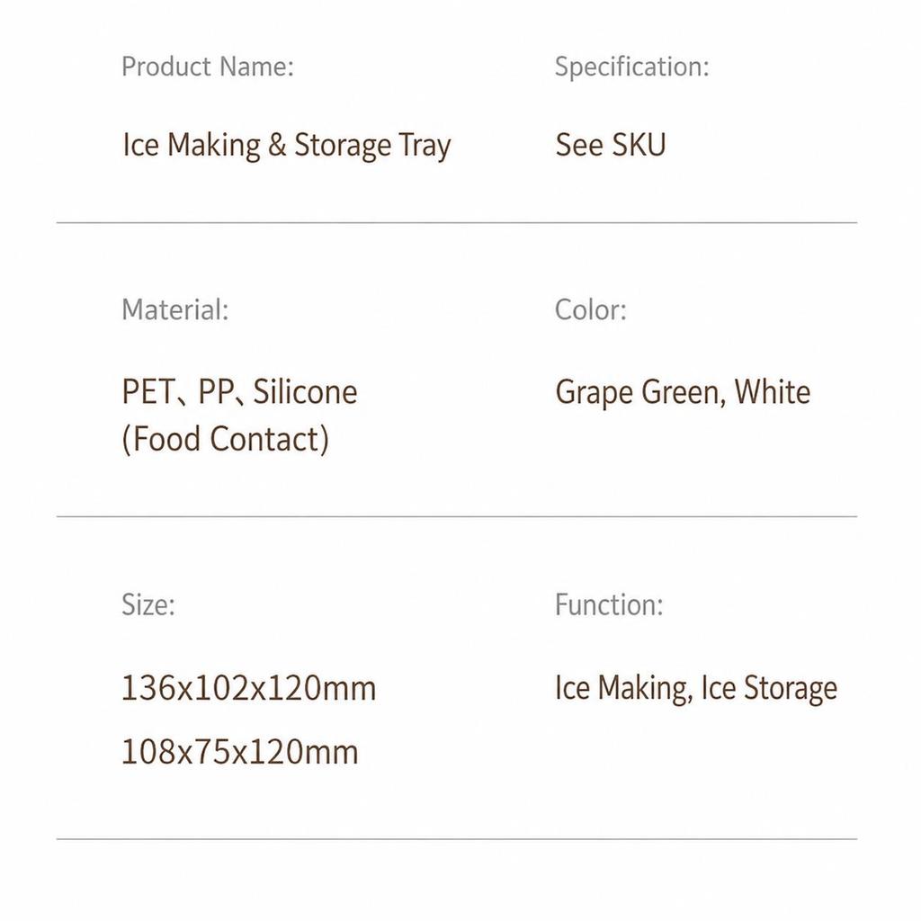 Silicone Ice Mold Stackable Ice Stick Tray Food Grade Ice Mold Dustproof For Iced Coffee Iced Drinks Refrigerator Storage 6