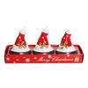 3Pcs Christmas Tealight Candle for Christmas Home Decoration Handmade Delicate Santas Christmas Hat Candle Gifts