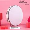 Dance Concert Tambourine Rhythm Instrument Handheld Percussion Instruments For Children Hand-Drum Dance Teaching Aids