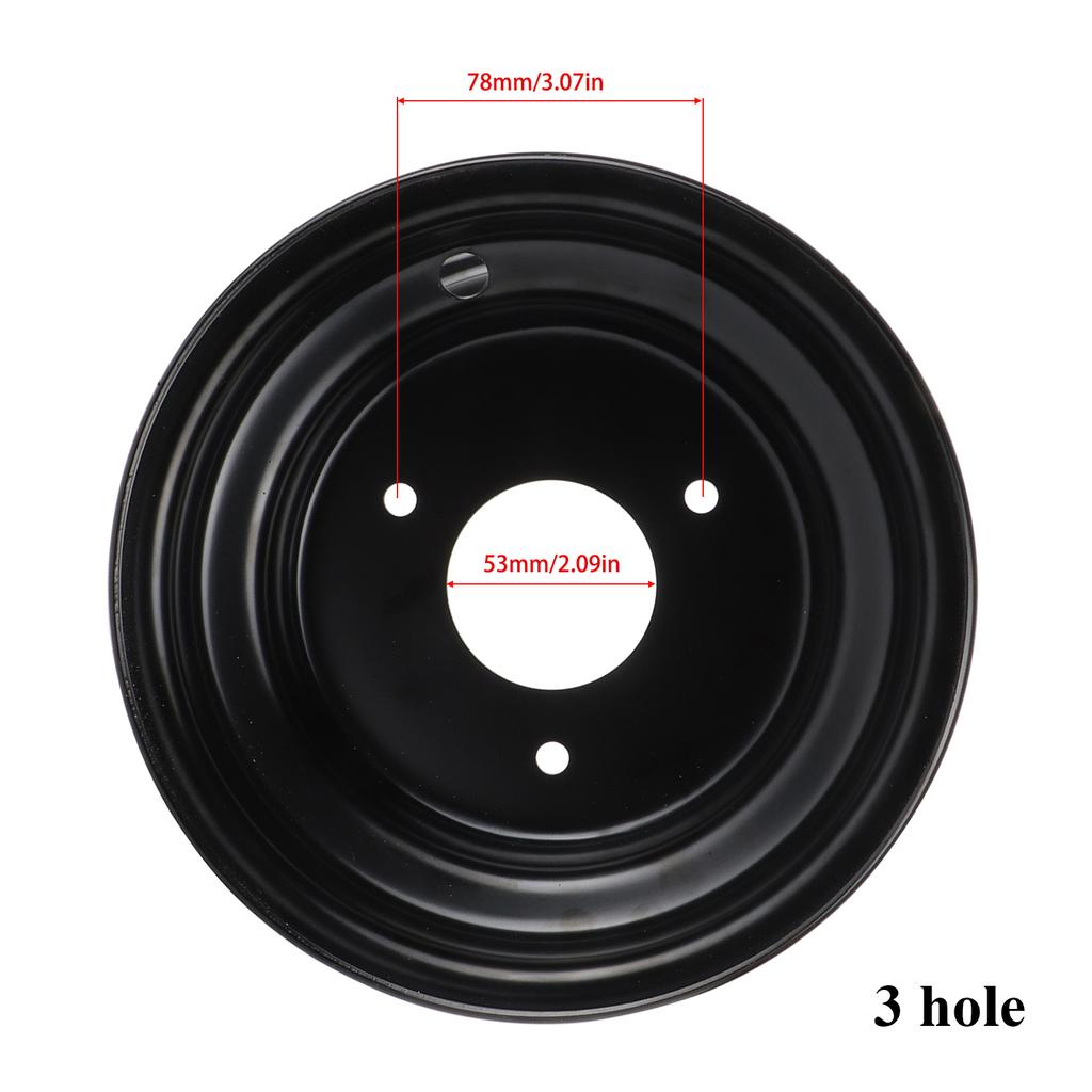 3&4 Holes 7 Inch Front Wheel Hub Rims For 110cc125cc 150cc 200cc 250cc ATV Go Kart UTV Buggy Quad Dirt Bike 7" Vacuum Tyre Parts