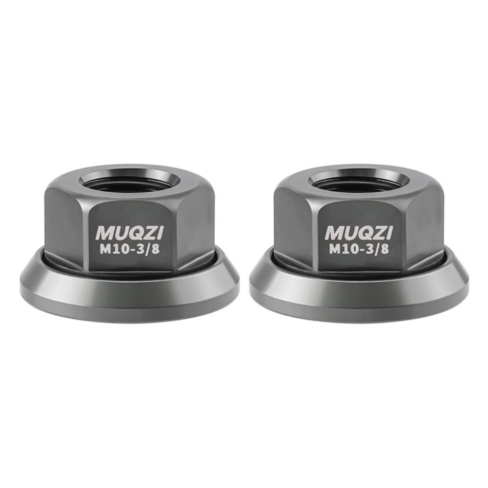 2pcs M9/M10/M10*3/8 Bicycle Hub Nut High Strength Bike Accessories Rear Axle Screw  Rear Axle