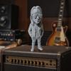 Simulated Music Singer Figurine, 3D Printed Retro Rock Character Model with Turban Sunglasses Design, Desktop Decoration for Study Room, Gaming Desk