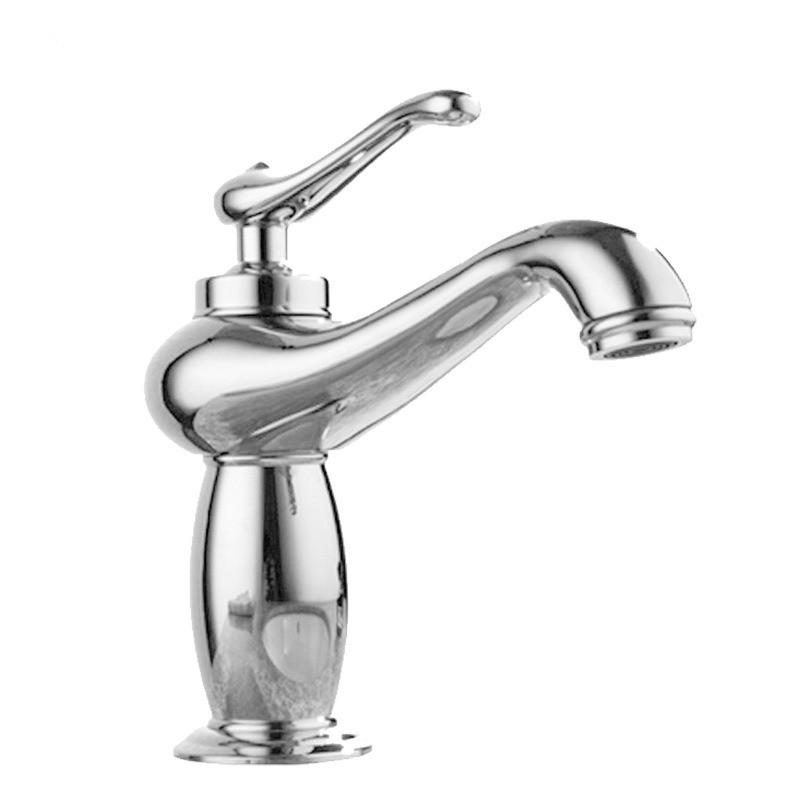 Antique Bronze Bathroom Faucet Brass Basin Faucets Hot & Cold Bathroom Sink Faucet Deck Mounted Lavotory Faucet  Mixer Water Tap