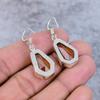 Honey Topaz Gemstone Handmade 925 Sterling Silver Jewelry Earring 1.58" M-365