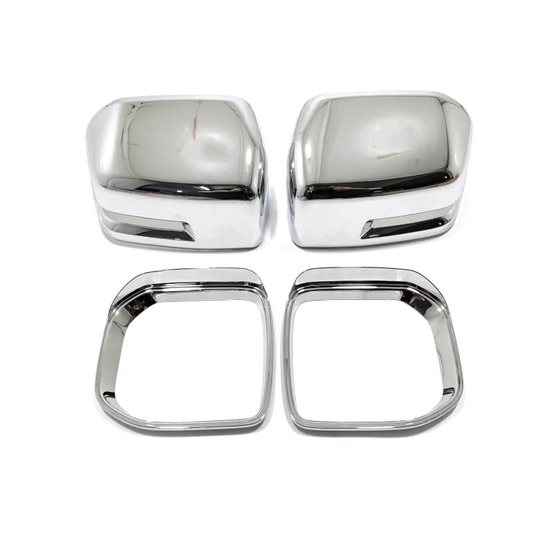 For GMW Haval H3 2024 2025 ABS Chrome black Exterior Rearview cover Side Mirror Rain Eyebrow cover Decorative Car Accessories