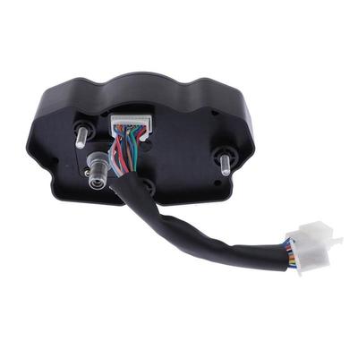 Tachometer Drehzahlmesser Motorrad LCD Anzeige Wasserdicht Kunststoff Instrumententafel Universelle Kilometeranzeige für Fahrradfahren
