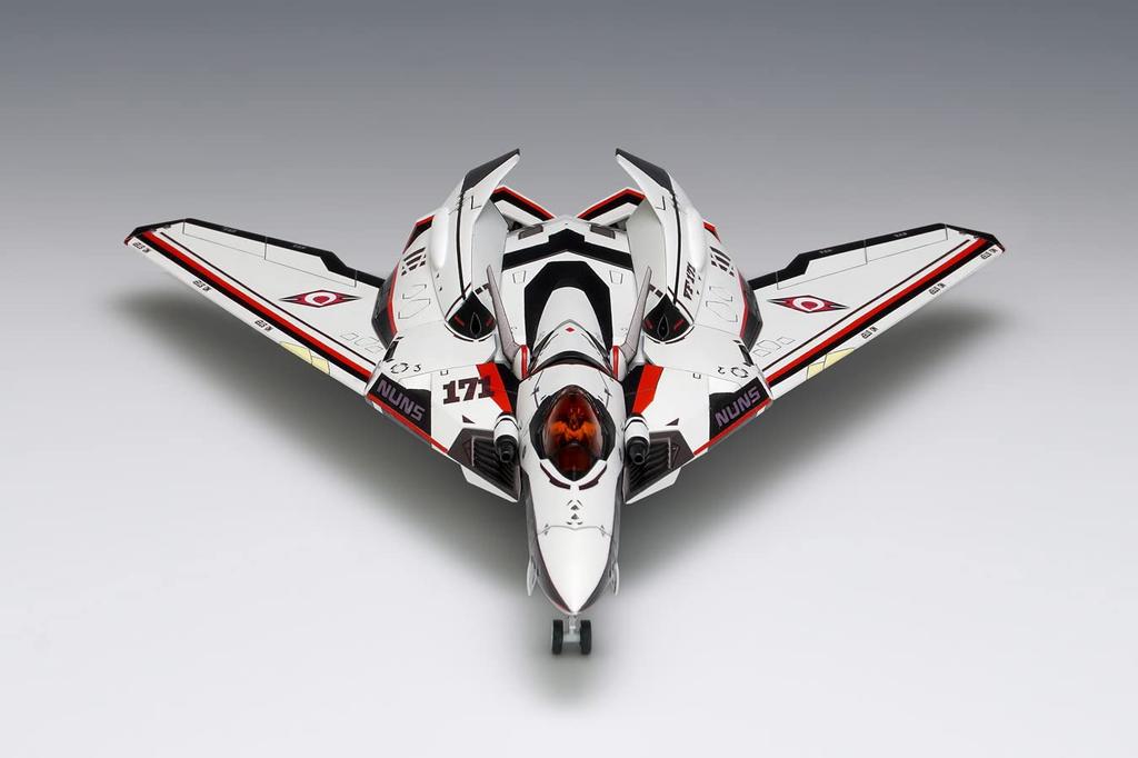 Wave Macross F VF-171EX Nightmare Plus EX Alto Custom, 1/72 Scale, Approximately 22cm Long, Pre-Colored Plastic Model Kit MC-074