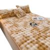 Luxurious Faux Rabbit Fur Bed Skirt & Velvet Mattress Protector