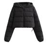 Korte effen kleur kapjas Dames losse casual jas