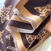 Star Leopard Print Imitation Cashmere Scarf Shawl