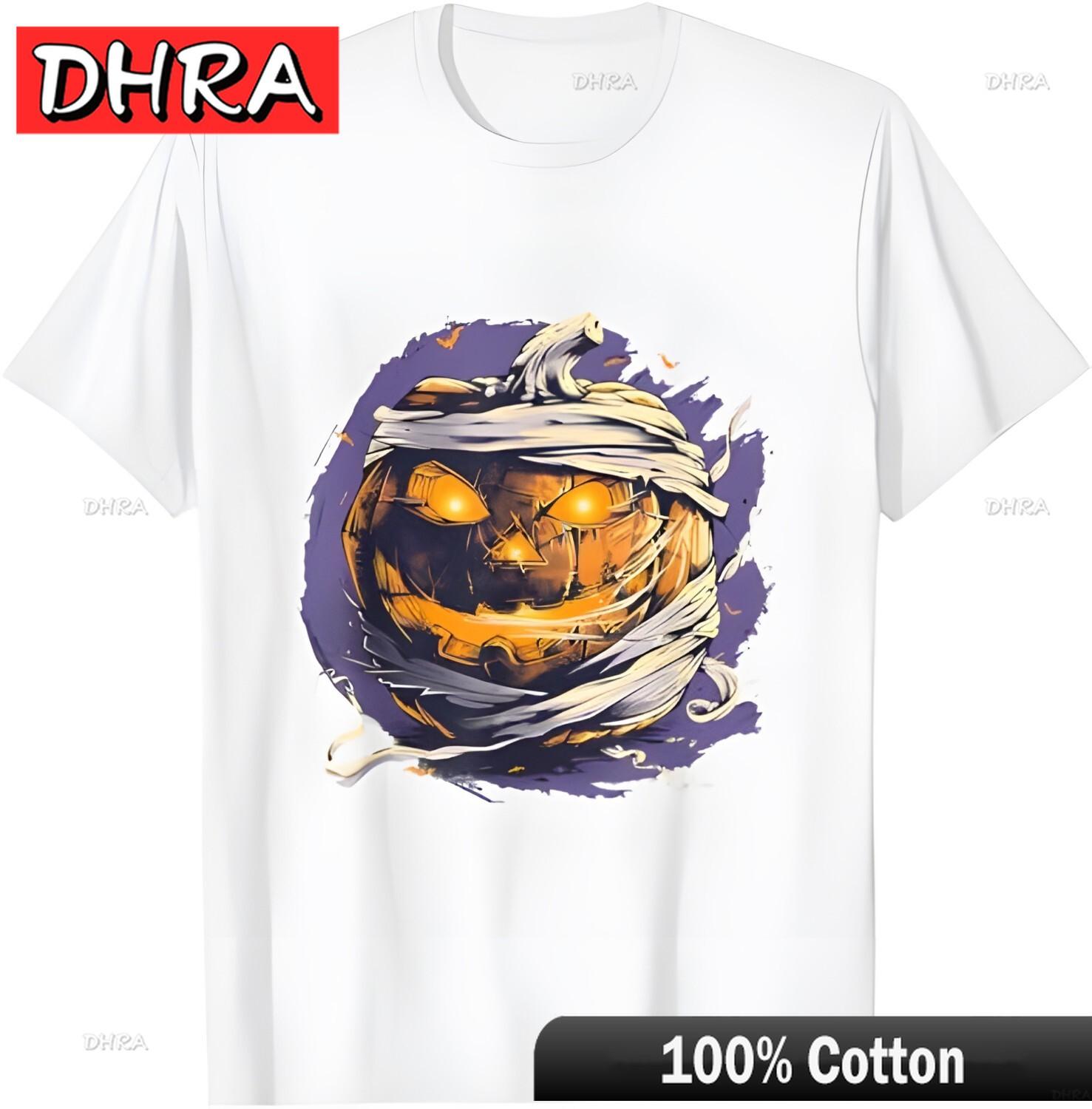 Pumpkin Halloween Mummy Costume Halloween Lanterns TShirt Tops Classic Chic Nostalgic Tshirts Shirts Femme Camisetas Hombre 4XL