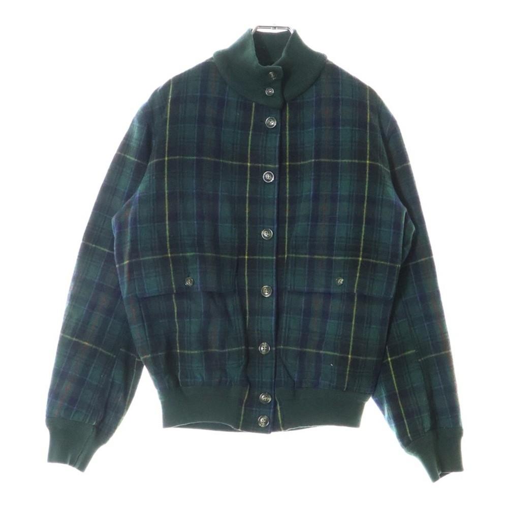 Valstar Tartan Plaid Wool Button Down Driving Blouson Green Used 800275d8f093b1 wbr b Unisex T-Shirt XXL 1990₽
