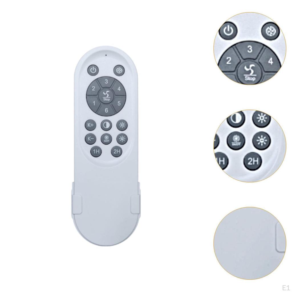 Remote Control for Ceiling Fan with Lights, Adjustable Speeds, for Office, Bedroom and Home.