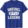 Dreidel Legend Jewish Happy Hanukkah Menorah Latkes Festival T-Shirt