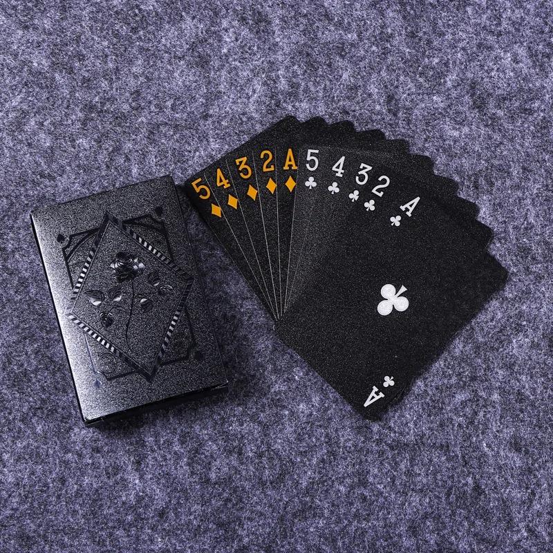 1set Multiple styles Color Playing Card Game Card Group Waterproof Poker Suit Magic Dmagic Package Board Game Gift Collection
