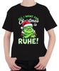 All I Want For Christmas Is REST Grinch Santa Hat Funny Unisex Kids T-S