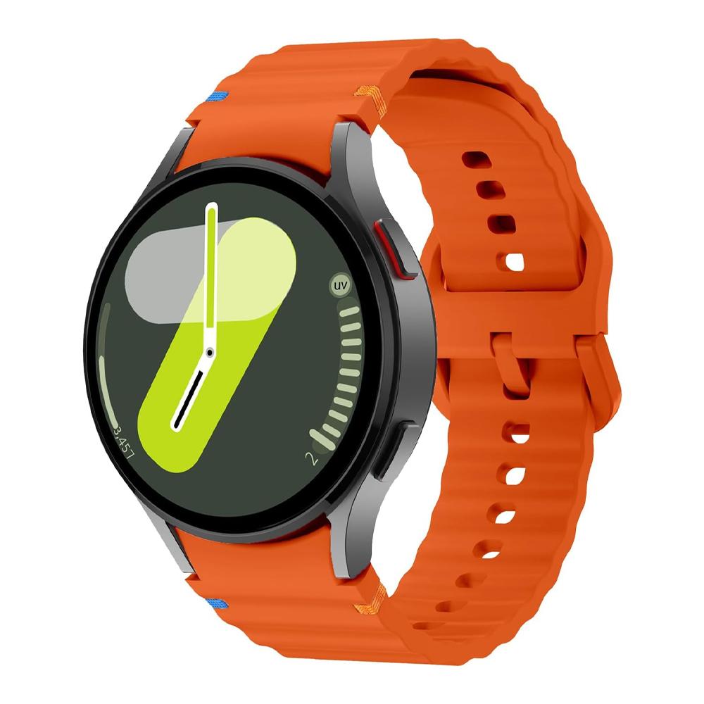 Straps for Samsung Galaxy Watch 7/FE/5 Pro/4/6/6 Classic 44mm 40mm 45mm Silicone Sport Belt Bracelet Correa Galaxy Watch 7 Band
