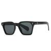 SHAUNA Retro Square Sunglasses Women Rivets Gradient Shades UV400 Retro Punk Men Sun Glasses
